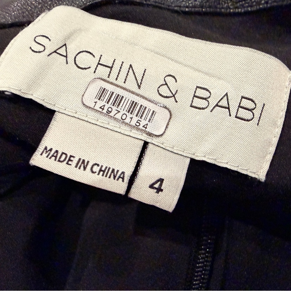 Faux Leather One-Shoulder Harris Dress Sachin & Babi - Picture 8 of 8